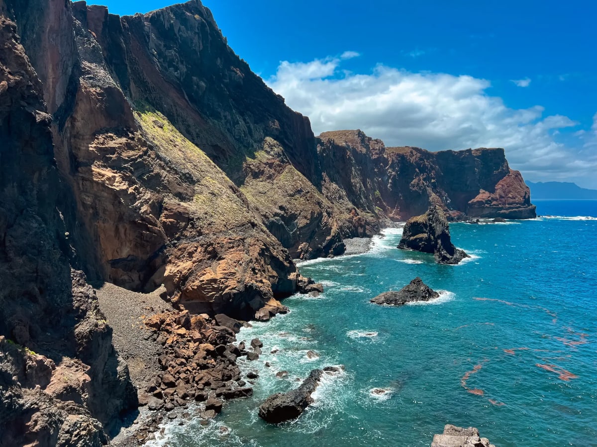 PR8 Vereda da Ponta de São Lourenço on Madeira Island