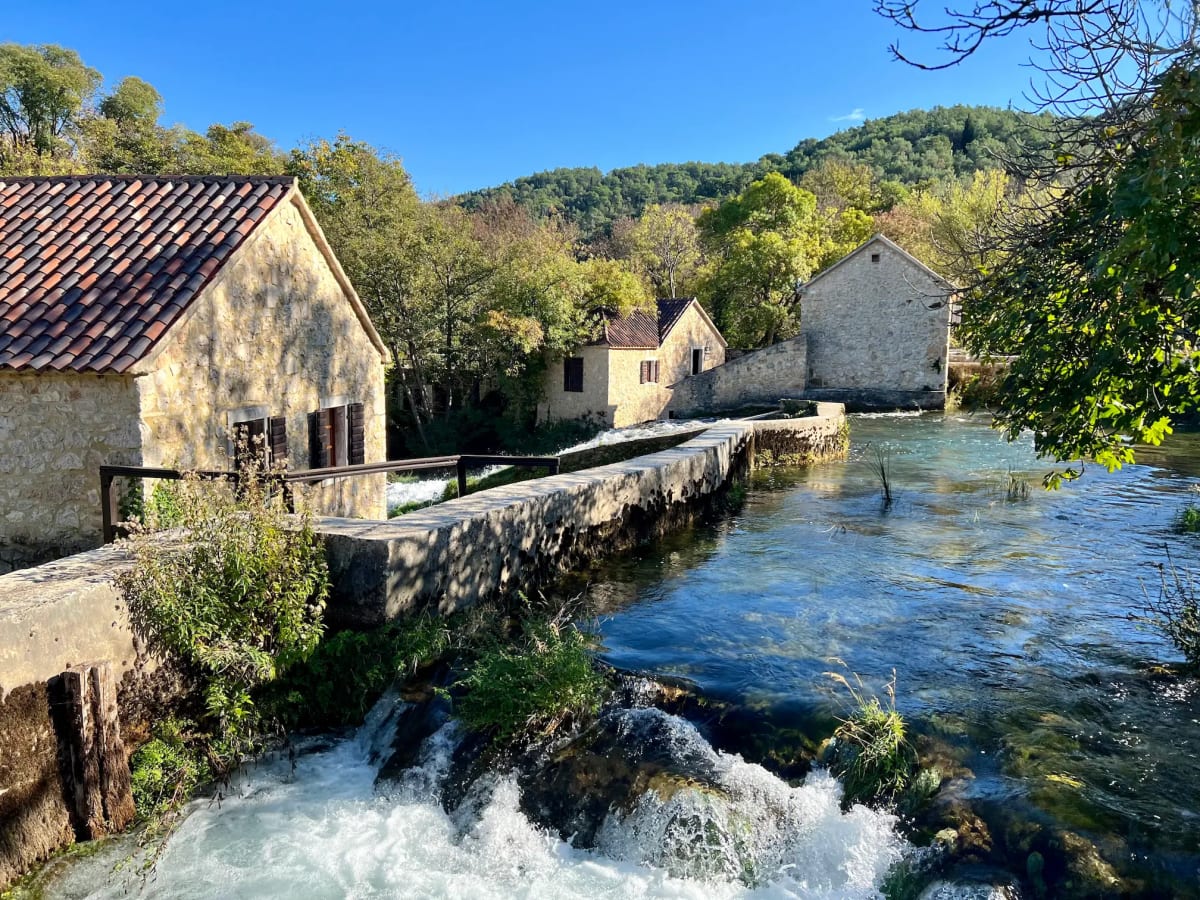 Ethno Village at Krka National Park in Croatia