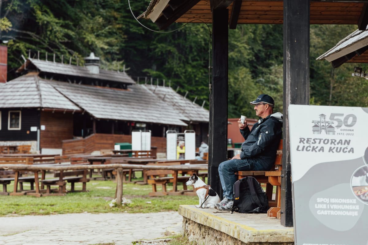 Plitvice Lakes National Park, Kozjak lake rest area