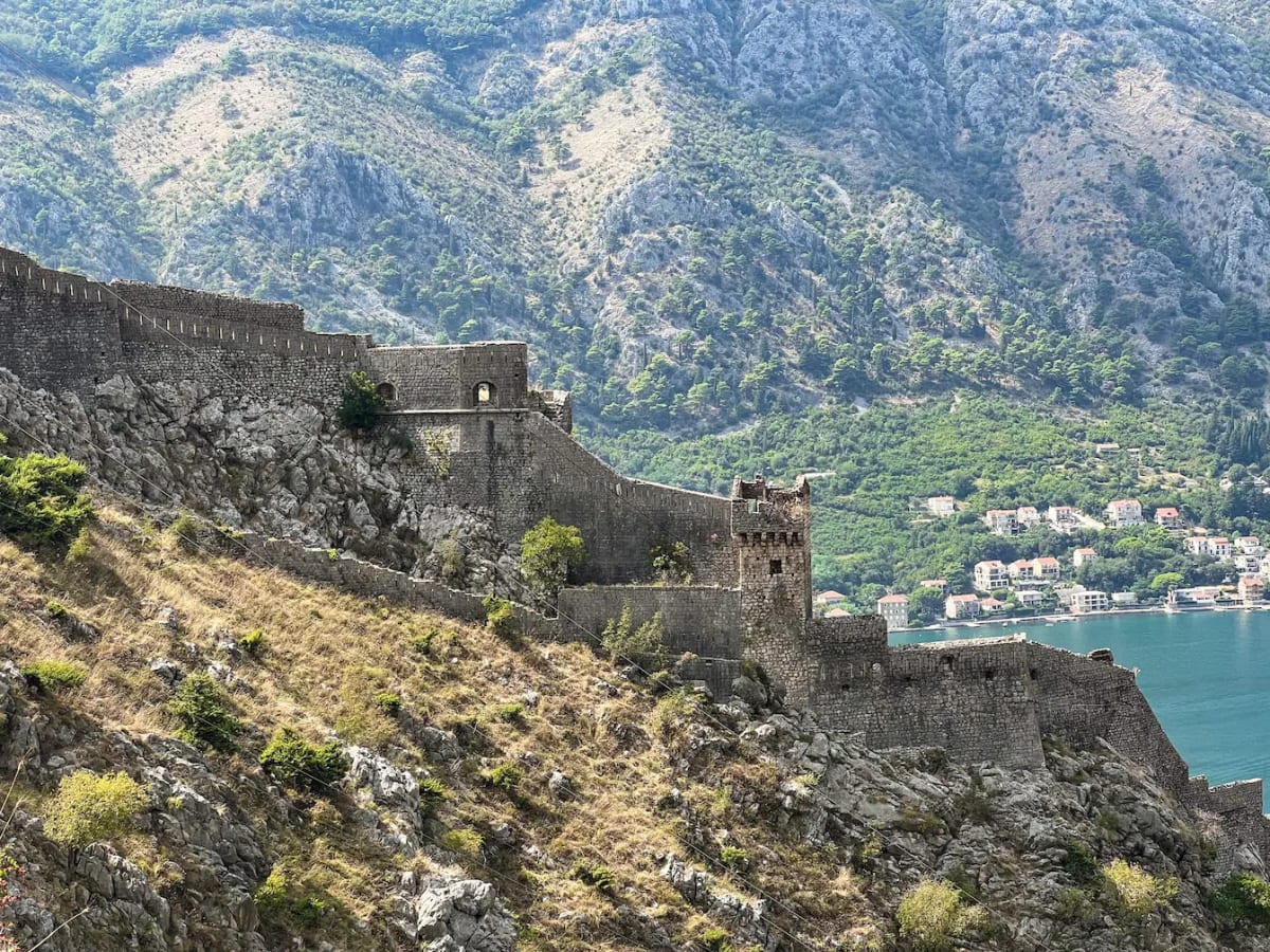 Fortress of Kotor in Montenegro