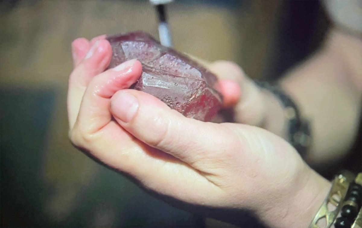 The philosopher’s stone from a scene in As Above So Below