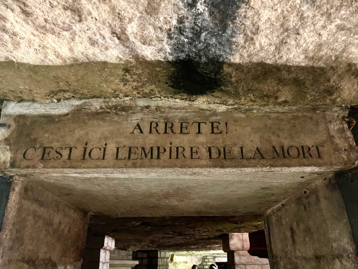 The Paris Catacombs