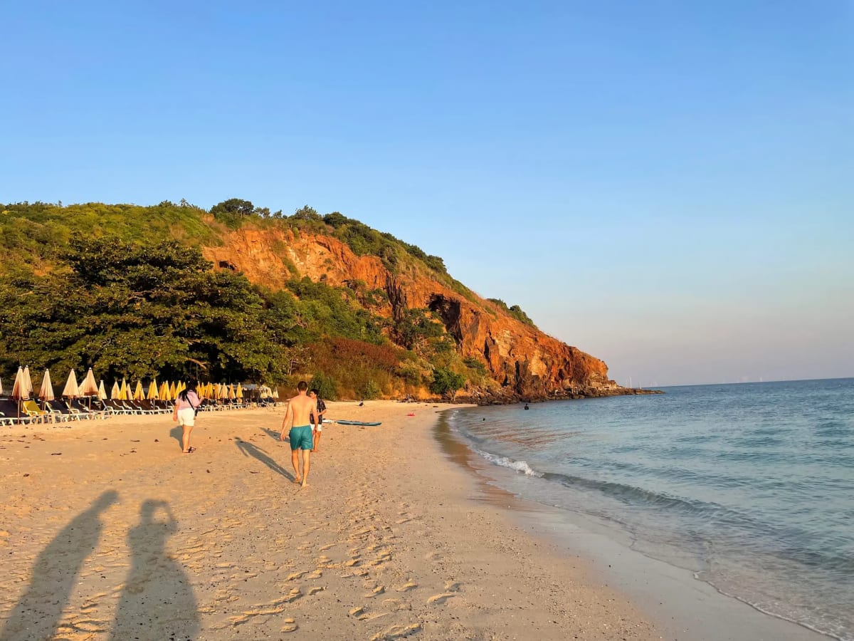 Nual Beach on Koh Larn island in Pattaya, Thailand
