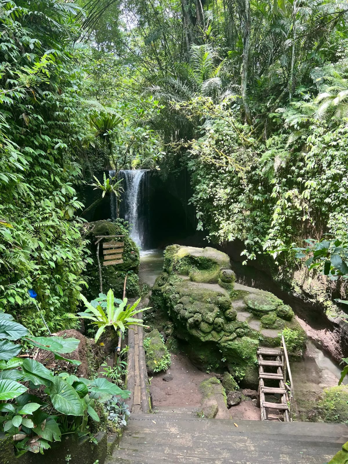 Ubud's Suwat Waterfall