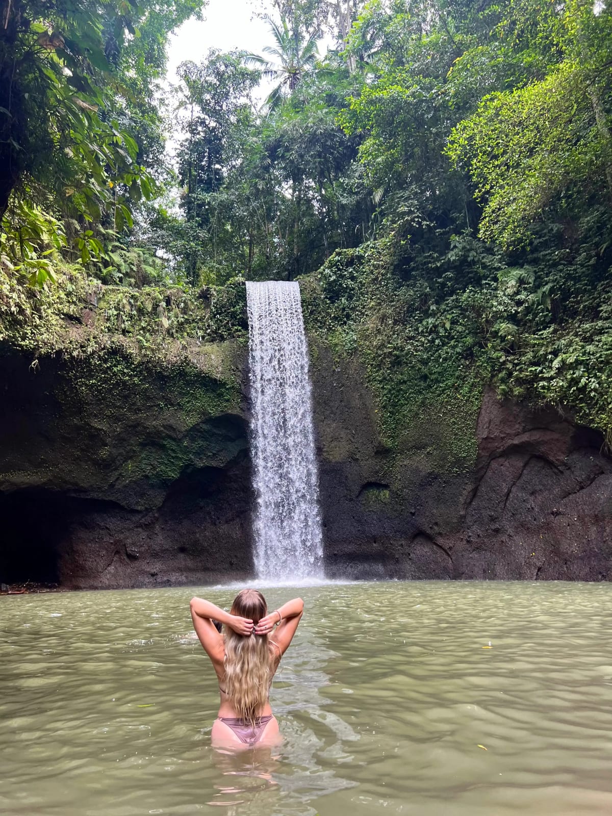 Tibumana Waterfall in Ubud, Bali, Indonesia