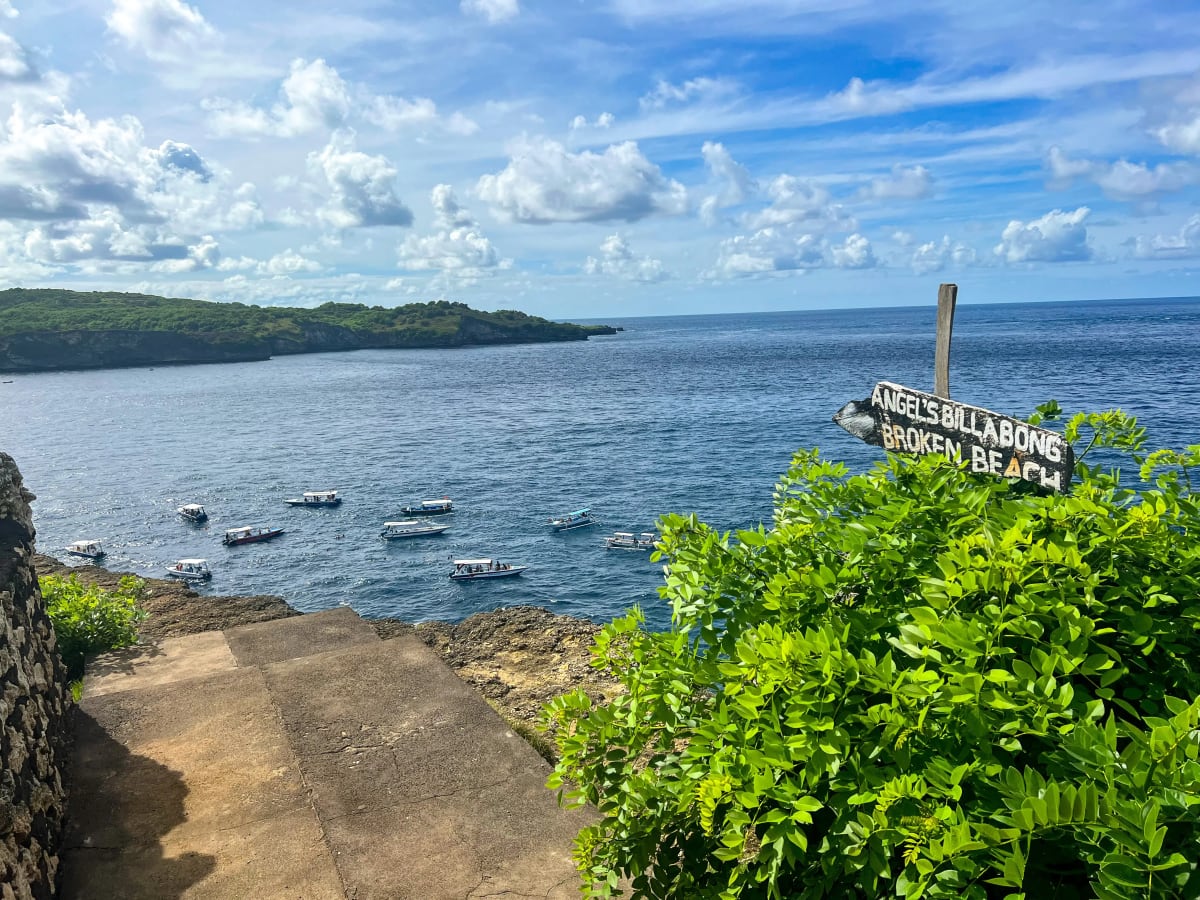 Broken Beach on Nusa Penida in Indonesia