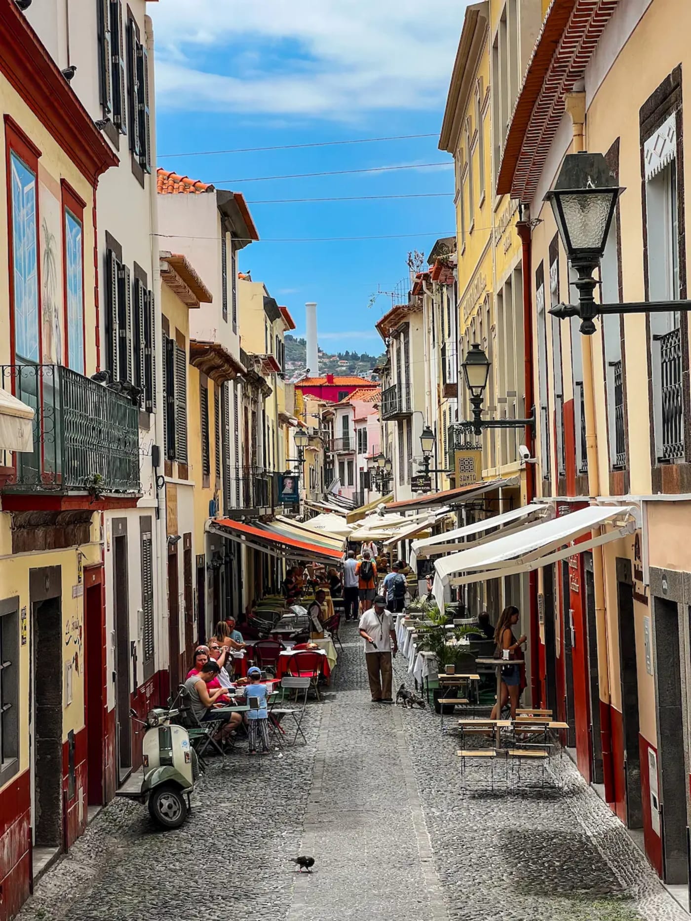 Funchal Old Town on Madeira Island, Portugal