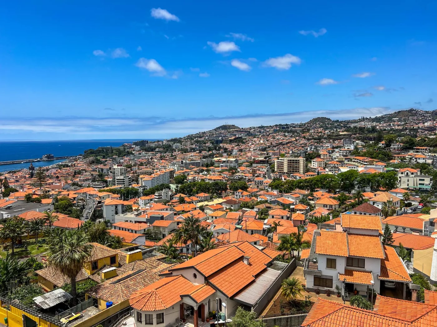 Funchal Cable Cars on Madeira Island, Portugal