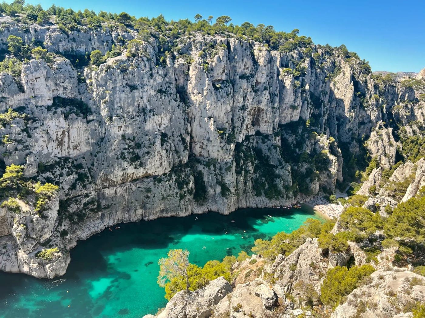 The Calanques National Park in the South of France