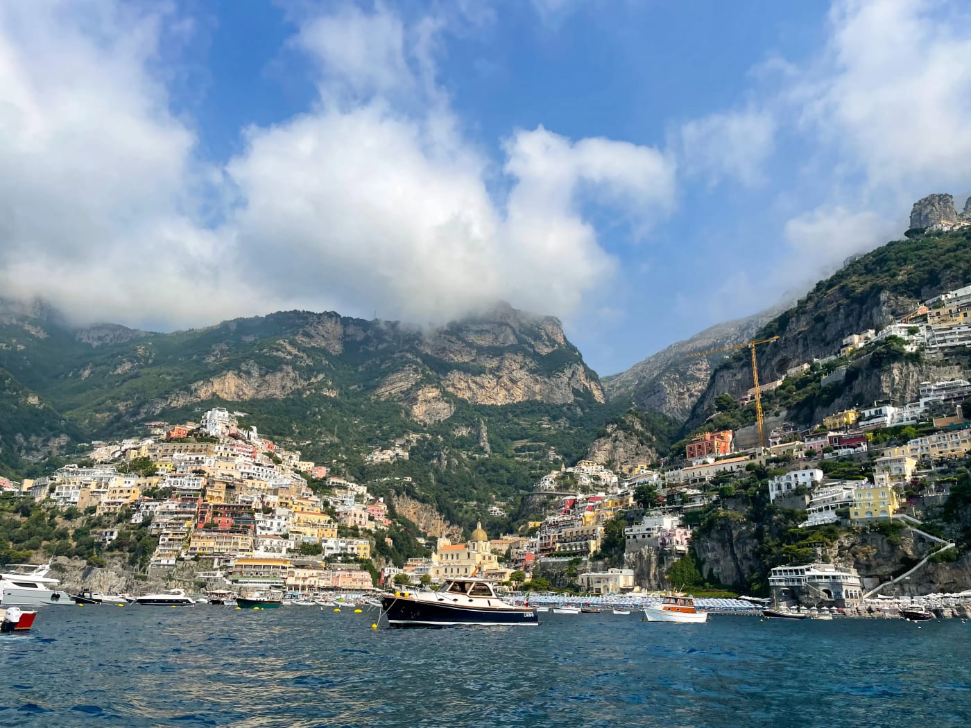 Positano views along the Amalfi Coast, Italy