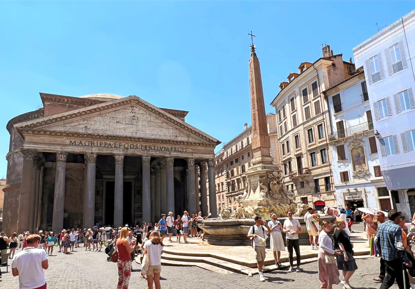 The Pantheon in Rome, Italy