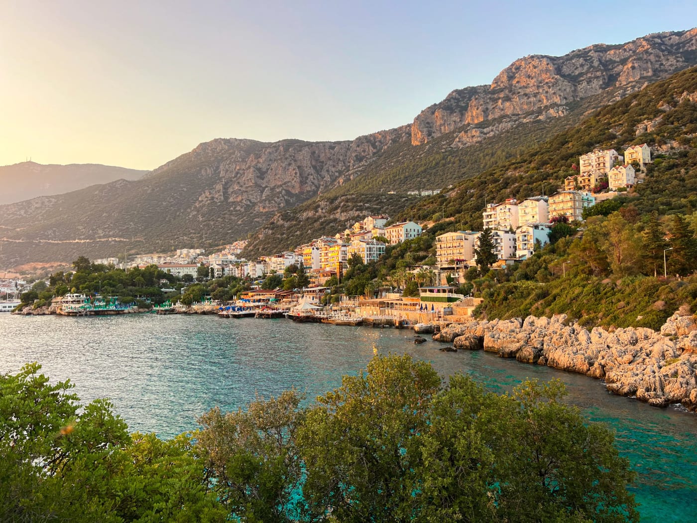 Kaputaş Beach in Kaş, Turkey