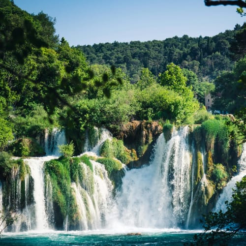 Skradinski Buk in Krka National Park, Croatia