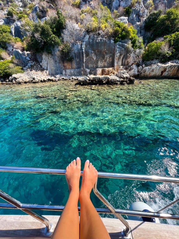 Kekova Sunken City on the Turkish Riviera
