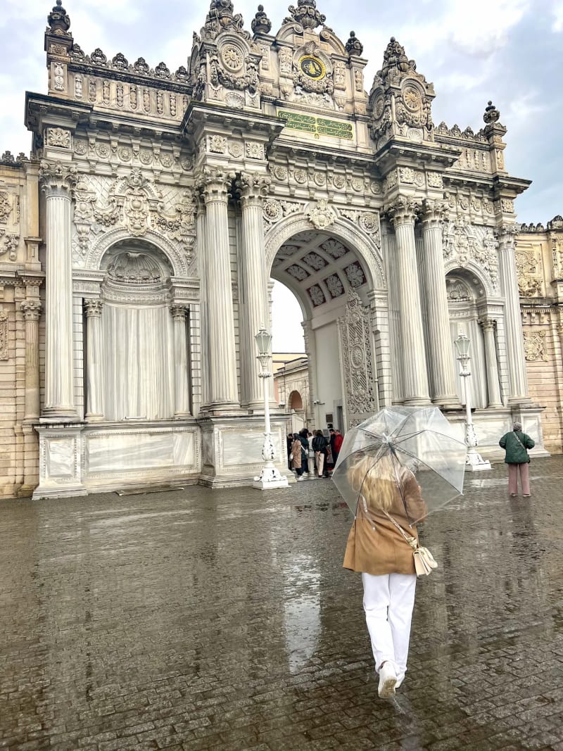 Dolmabahçe palace in Istanbul, Turkey