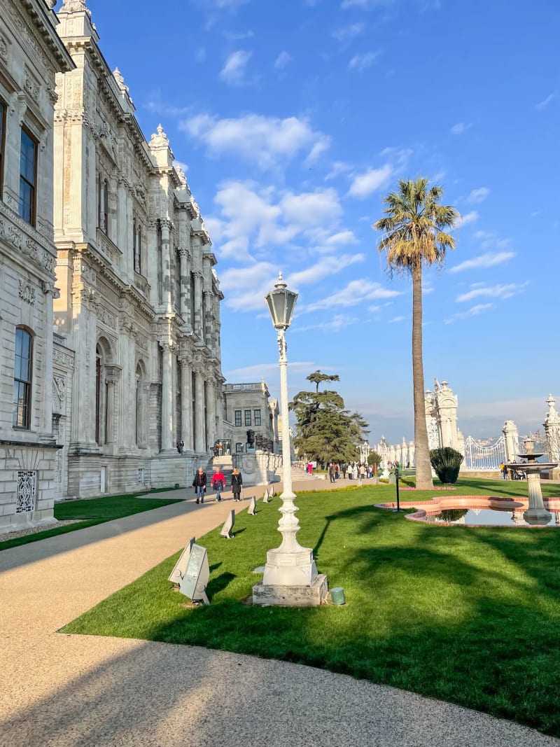 Dolmabahçe palace in Istanbul, Turkey
