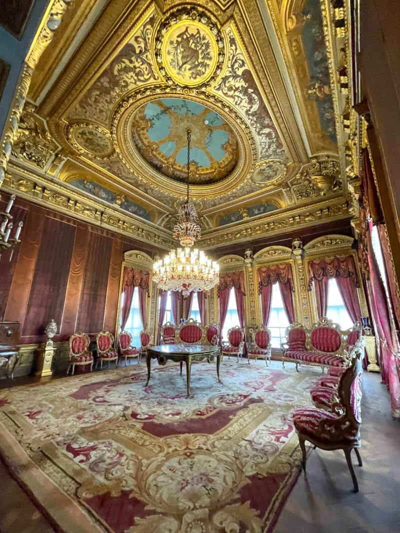 Dolmabahçe palace in Istanbul, Turkey