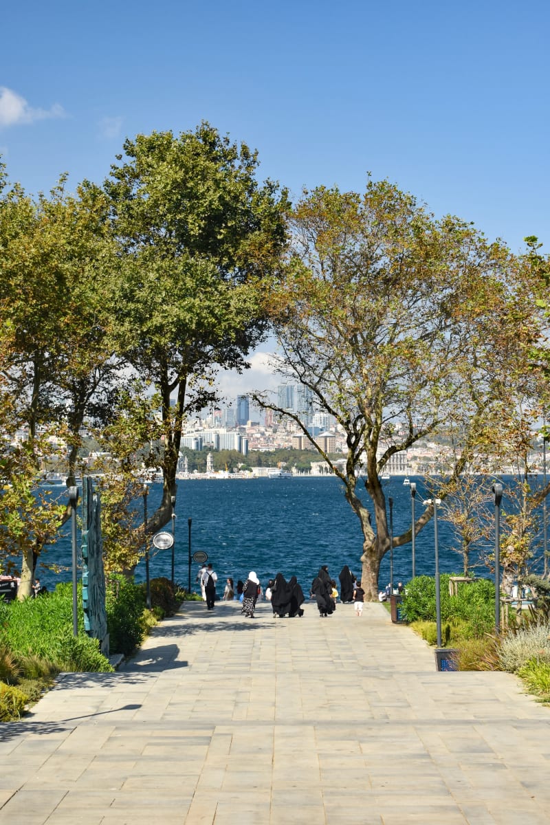 Waterfront İBB Sarayburnu Parkı in Istanbul, Turkey