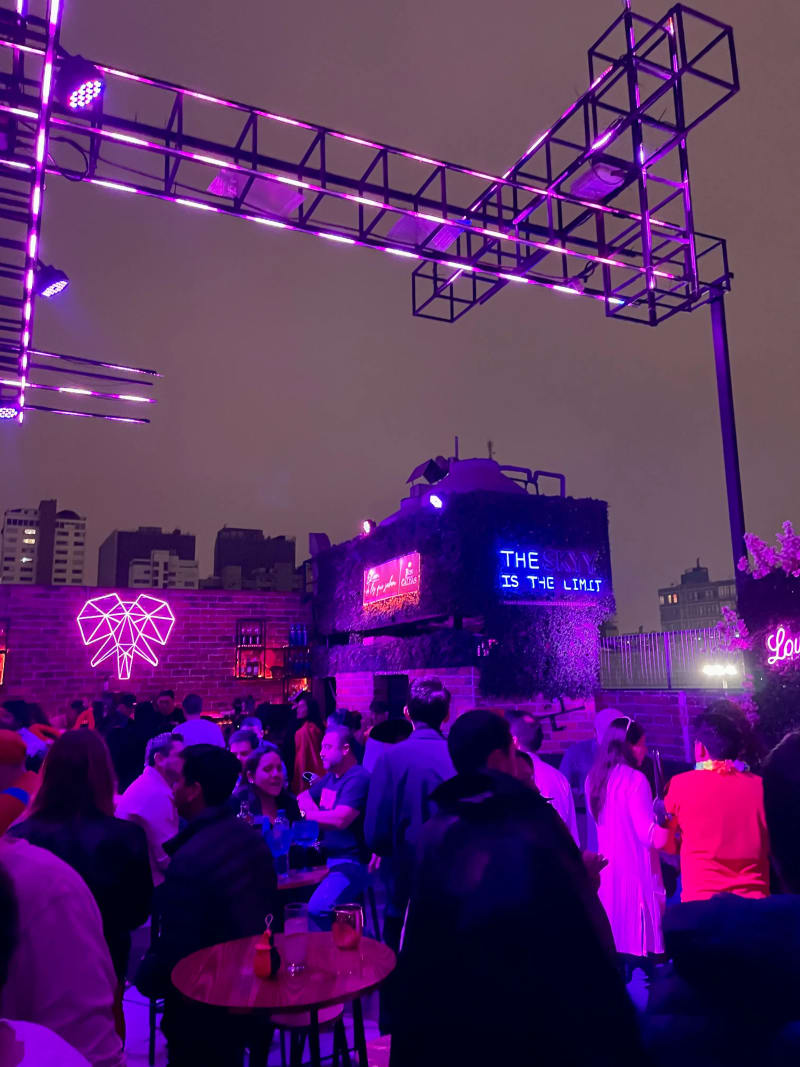 Elephant Rooftop Bar in the Miraflores district of Lima, Peru