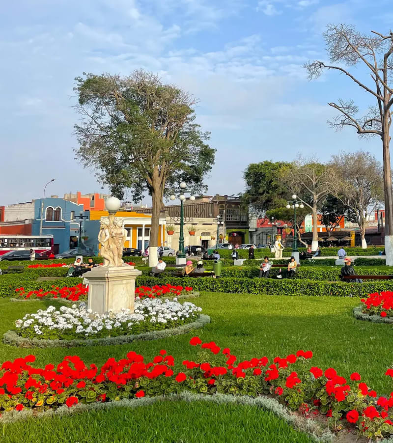 Municipal de Barranco Park in Lima, Peru
