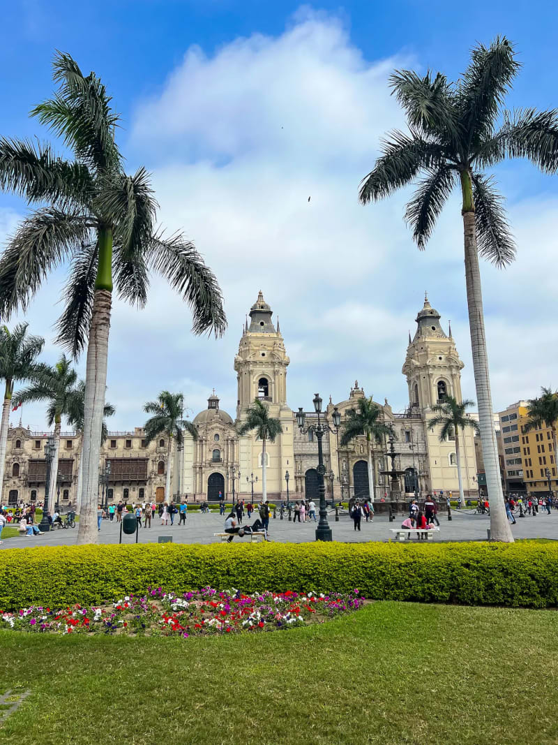 Lima Main Square in Lima, Peru