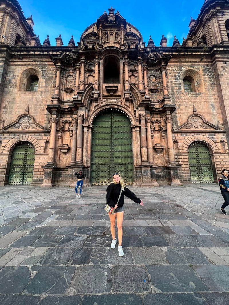 The Cusco Cathedral, in the Plaza de Armas of Cusco, Peru