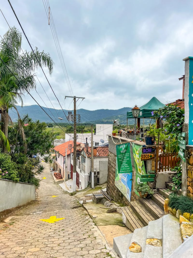 Trilha da Lagoinha do Leste on Santa Catarina Island in Florianópolis Brazil