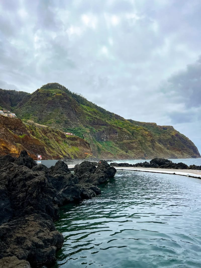Porto Moniz Natural Pools on Madeira Island, Portugal
