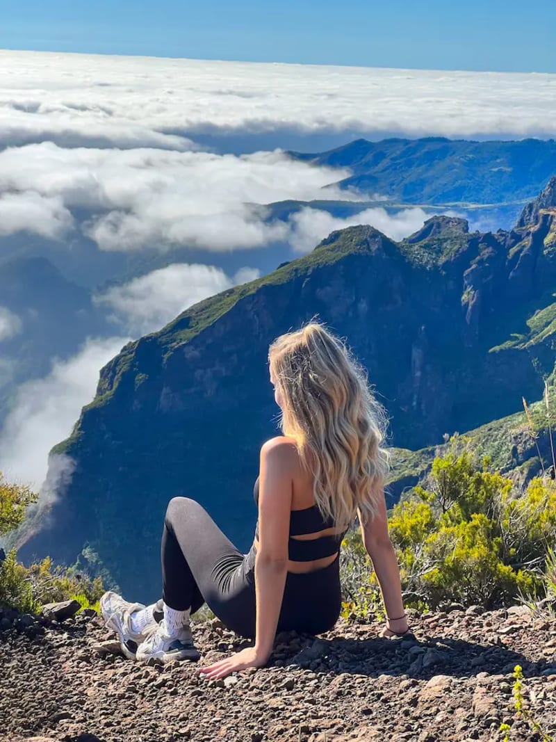 Pico do Areeiro PR1 Hike on Madeira Island, Portugal