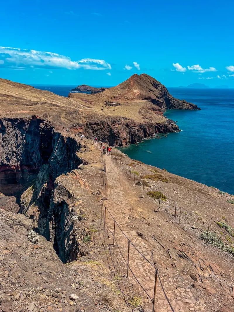 Vereda da Ponta de São Lourenço PR8 Hike on Madeira Island, Portugal