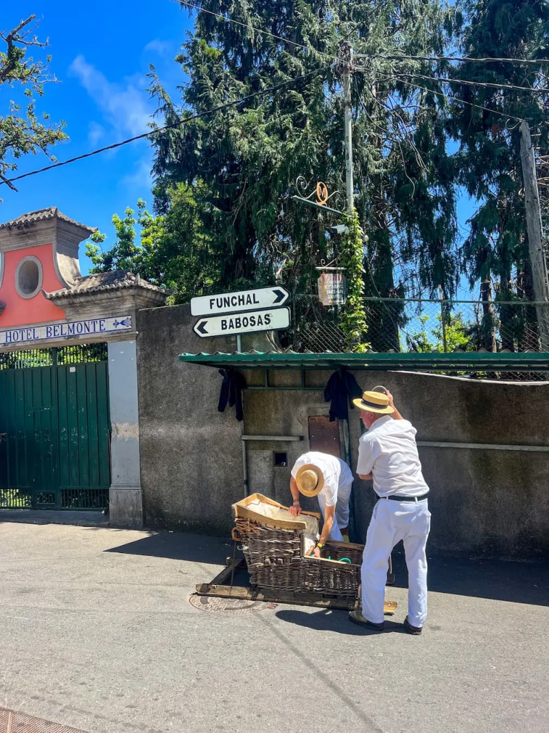 Monte Toboggan Carreiros on Madeira Island, Portugal