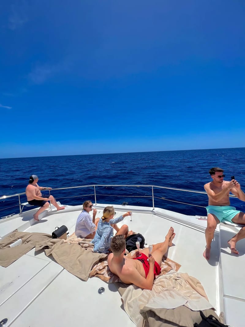 Catamaran tour on Madeira Island, Portugal