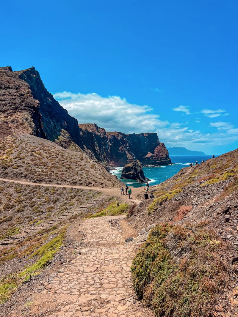 PR8 Vereda da Ponta de São Lourenço on Madeira Island
