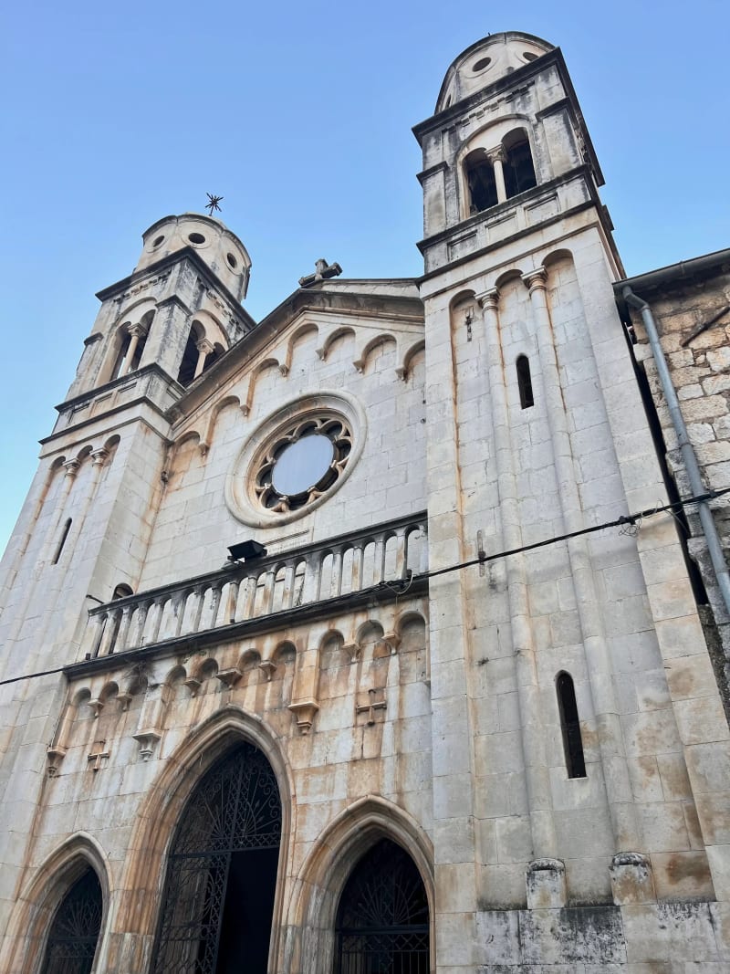 The Church of St. Spiridon in Skradin town in Croatia