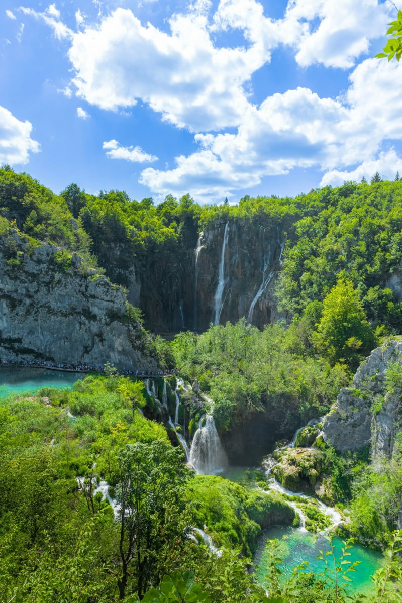 Plitvice Lakes National Park in Croatia