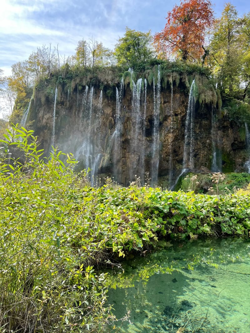 Veliki Prstavac at Plitvice Lakes National Park in Croatia