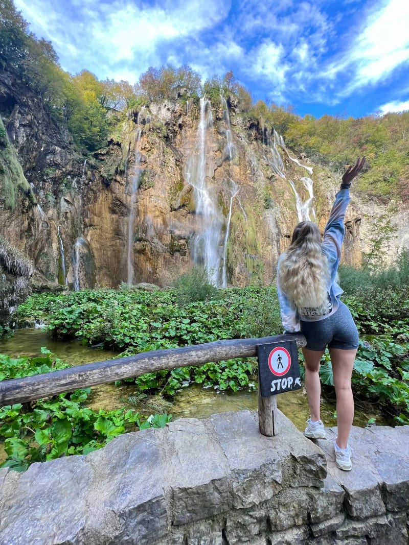 Plitvice Lakes National Park Veliki Slap waterfall