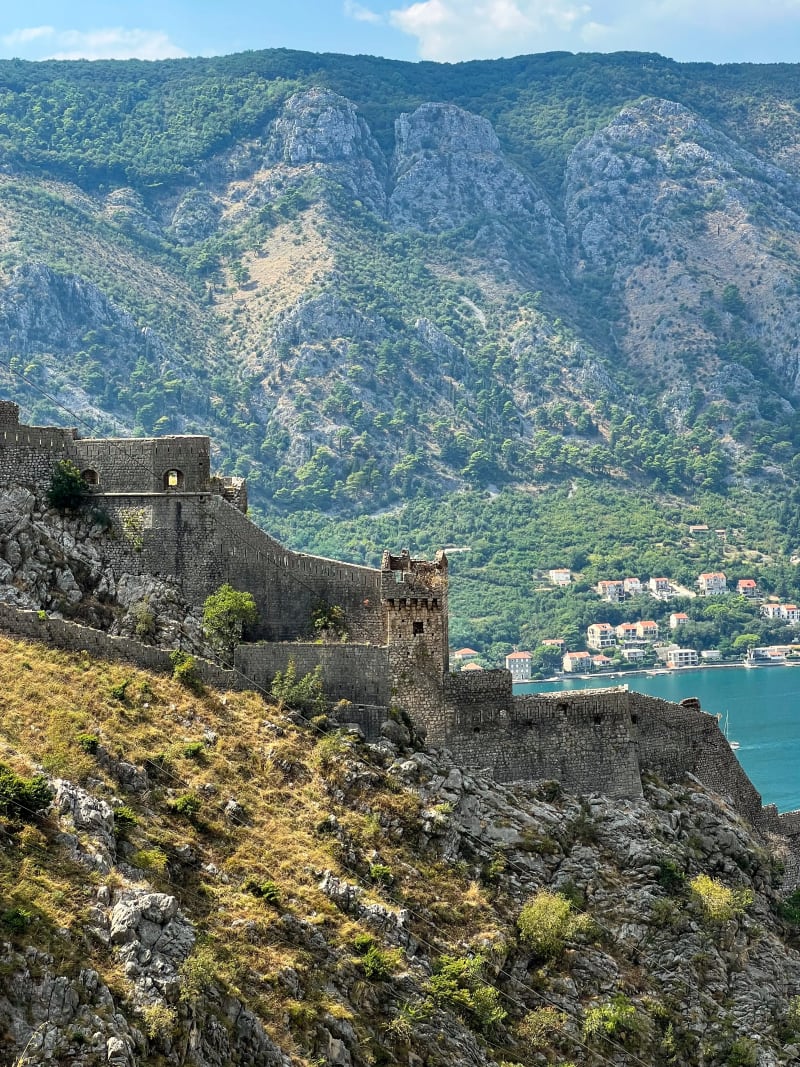 Mountain cabin in Kotor Montenegro along the 'Ladder of Kotor' hiking trail