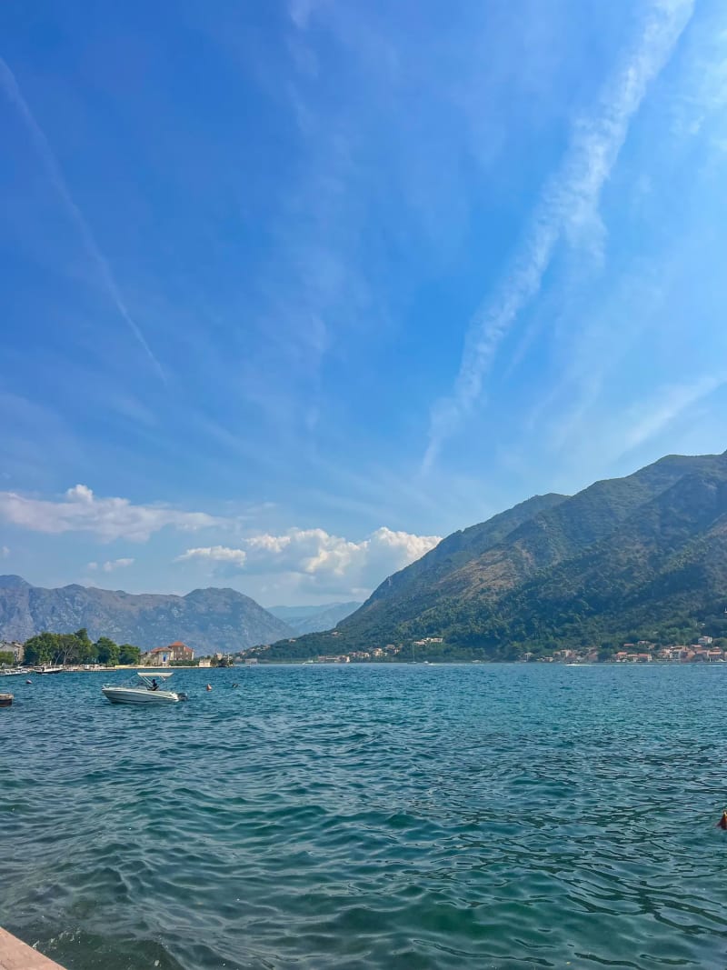 Bay of Kotor in Montenegro