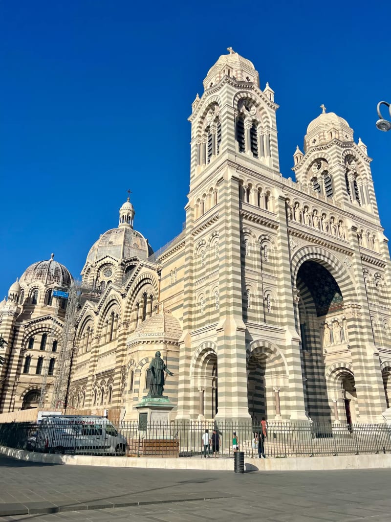 The Cathedral of the Major in Marseille, France