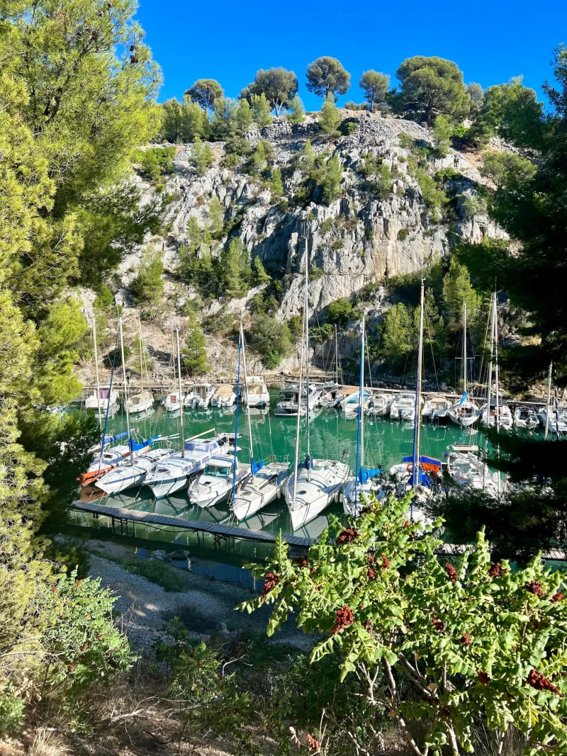 Port-Miou in the Calanques National Park in the South of France