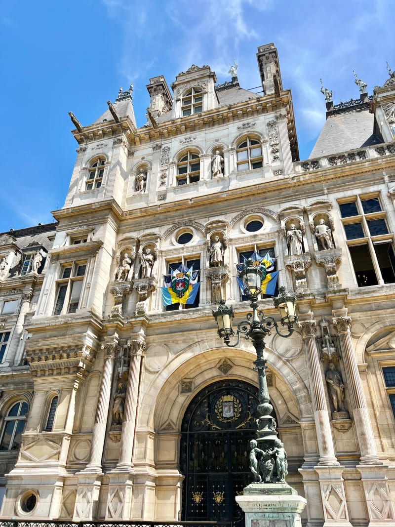 Hotel de Ville in Paris, France