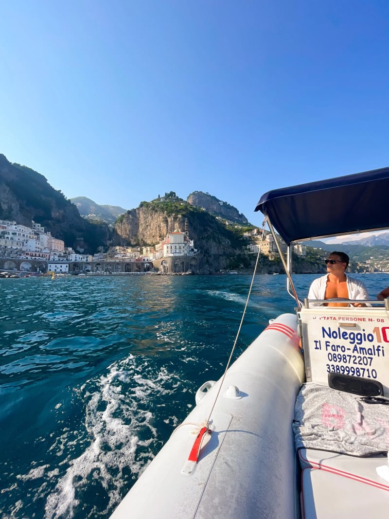 Positano views along the Amalfi Coast, Italy