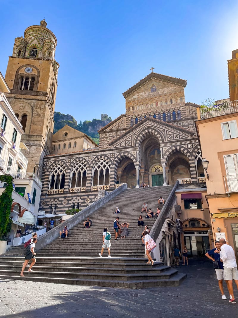 Positano views along the Amalfi Coast, Italy