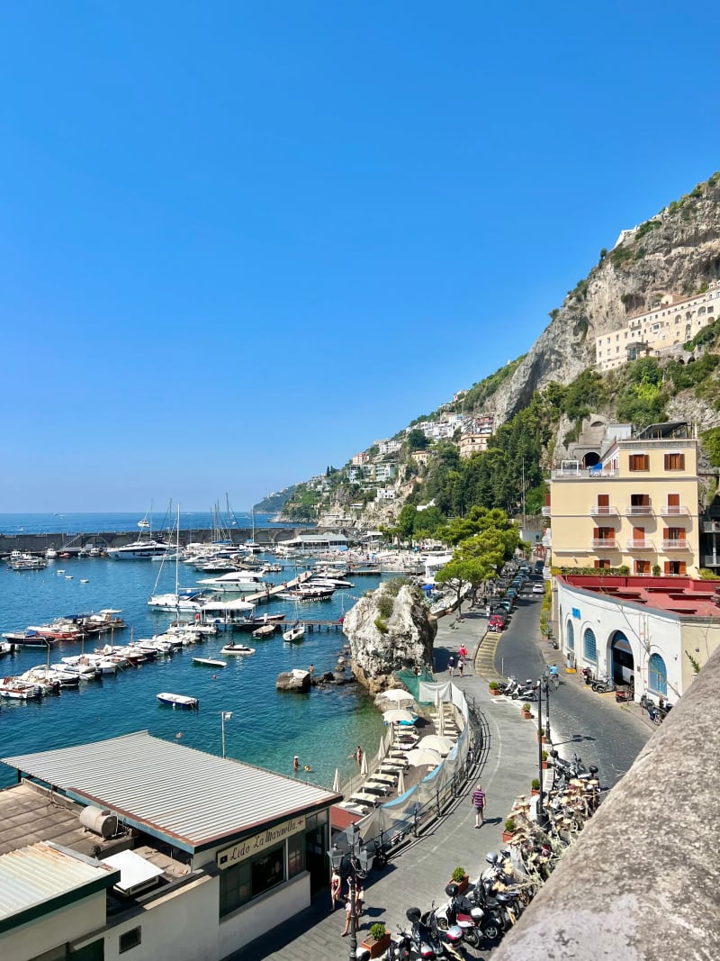 Amalfi Coast in Italy