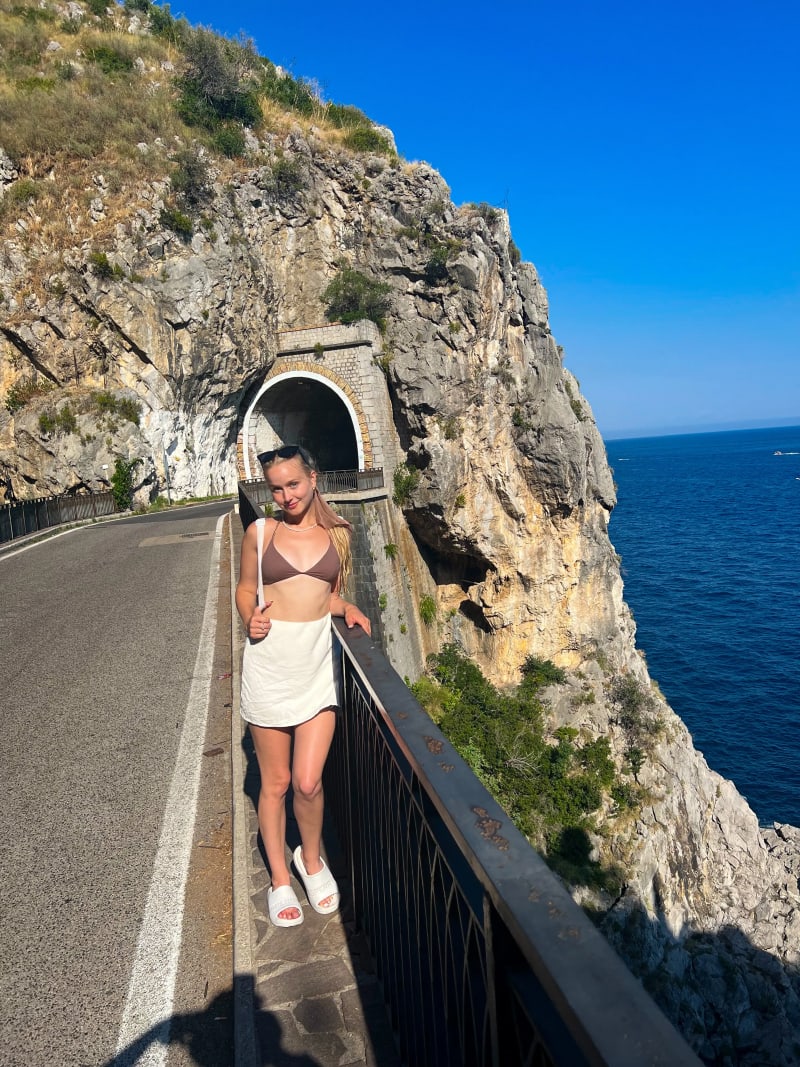 Fiordo di Furore in Amalfi, Italy