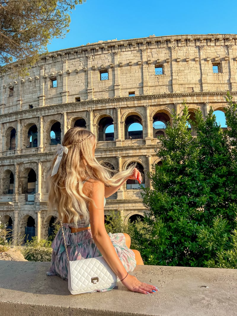 The Roman Colosseum in Italy