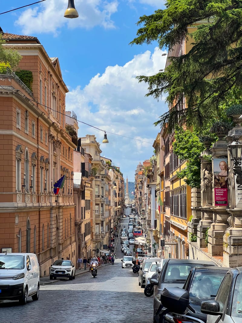 Street in Rome Italy