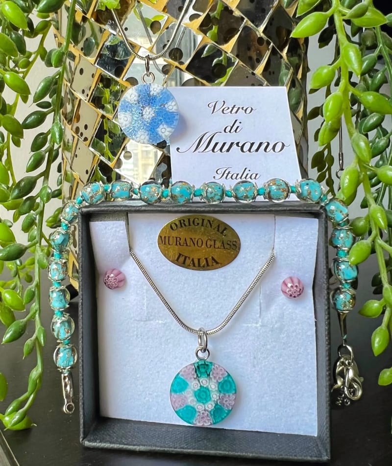 Jewelry from Murano Island in Venice, Italy