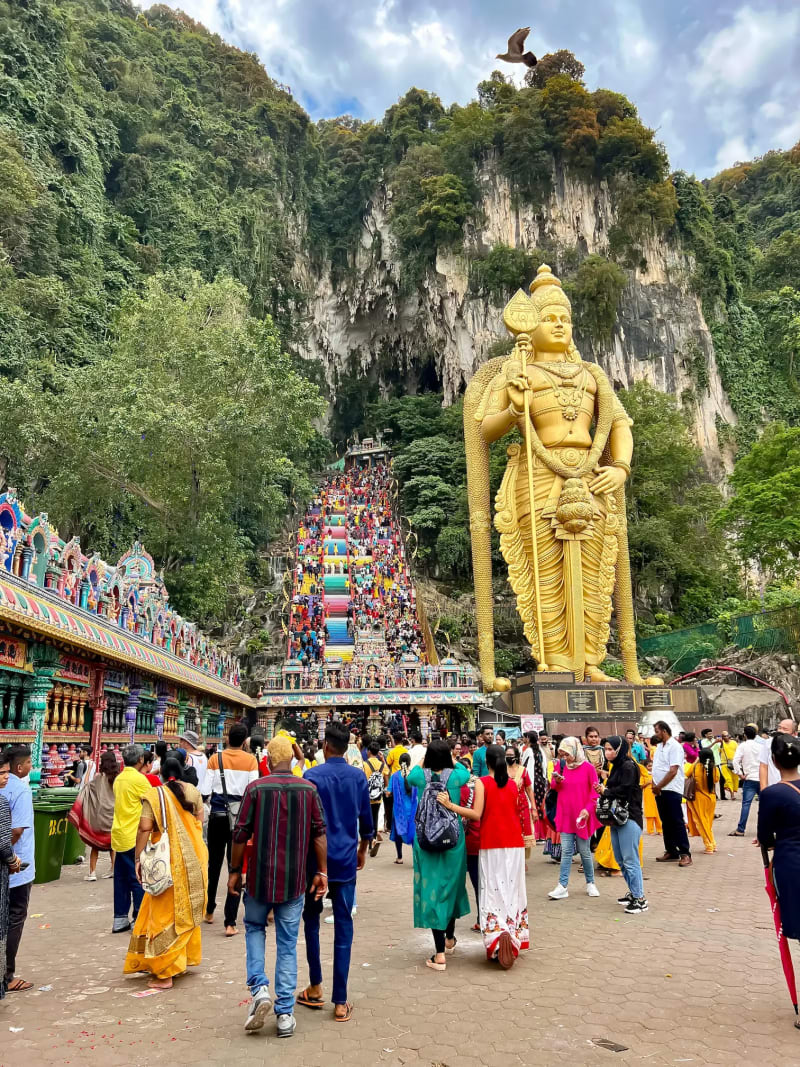 Batu Caves in Kuala Lumpur, Malaysia